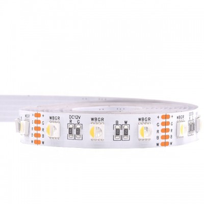 Analog 5050 rgb cw ww led strip flexbiel 12V RGBW RGBWW 60 led strip