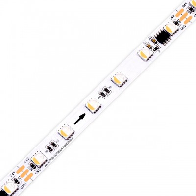 60 leds UCS2904 digital 24V 5050 4-in-1  addressable RGBW led strip