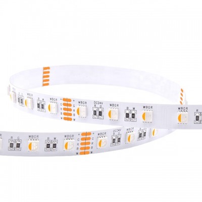 Analog rgb cw ww led strip flexbiel 24V RGBW RGBWW 60 led strip