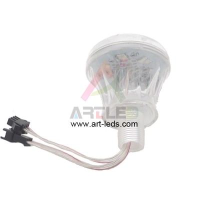 60mm diameter 18leds 5050 lamp cabochon Turbo led rgb lights