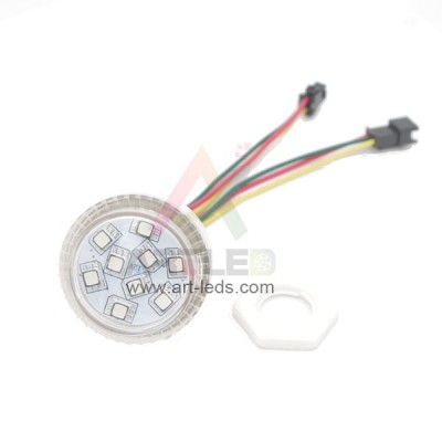 9 leds 45mm rgb led turbo amusement pixel light lamp